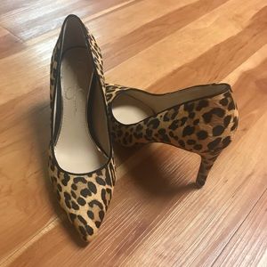 LIKE NEW! Cheetah Print Heels